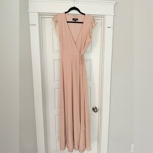 Lulus Light Pink Formal Dress